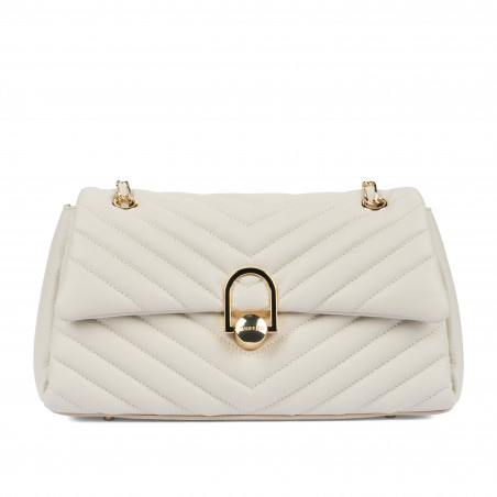 Borsa da donna a spalla 052g panna