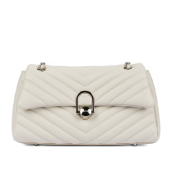 Borsa da donna a tracolla 052g 01 panna