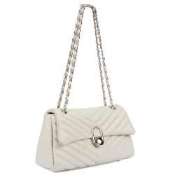 Borsa da donna a tracolla 052g 01 panna