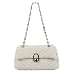 Borsa da donna a tracolla 052g 01 panna