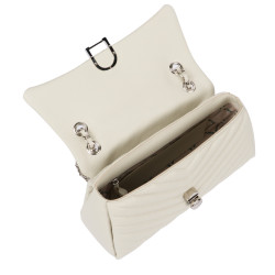 Borsa da donna a tracolla 052g 01 panna