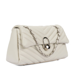 Borsa da donna a tracolla 052g 01 panna