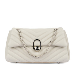 Borsa da donna a tracolla 052g 01 panna
