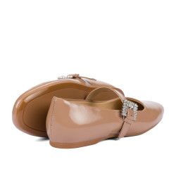Ballerine donna 1319 vernice beige