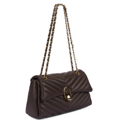 Borsa donna a tracolla 052g testa di moro