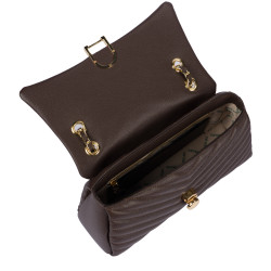 Borsa donna a tracolla 052g testa di moro