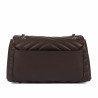 Borsa da donna a spalla 052g 01 testa di moro