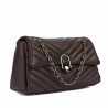 Borsa da donna a spalla 052g 01 testa di moro