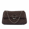 Borsa da donna a spalla 052g 01 testa di moro