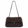 Borsa da donna a spalla 052g 01 testa di moro