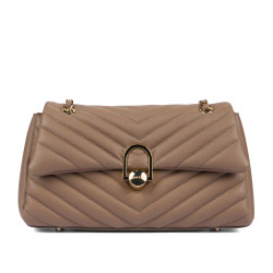 Borsa donna a tracolla 052g cappuccino