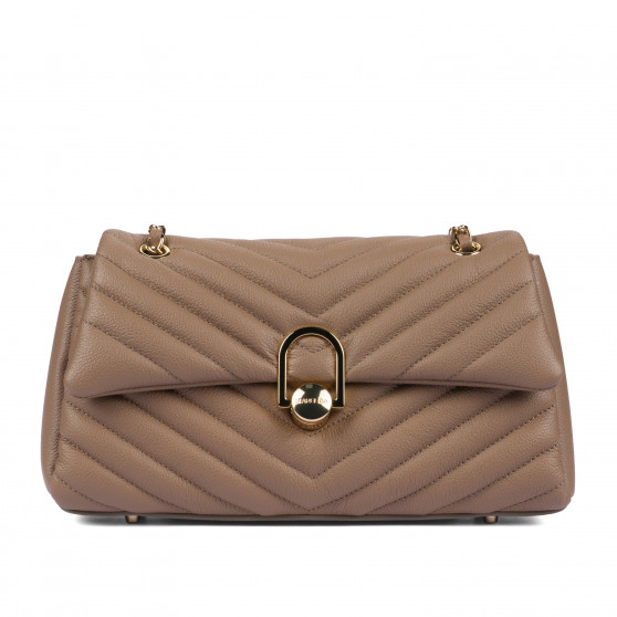 Borsa donna a tracolla 052g cappuccino