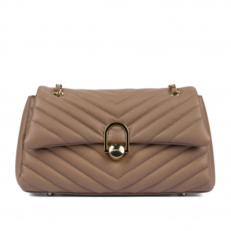 Borsa donna a tracolla 052g cappuccino