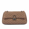 Borsa da donna a tracolla 052g 01 cappuccino