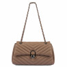 Borsa da donna a tracolla 052g 01 cappuccino