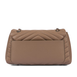 Borsa da donna a tracolla 052g 01 cappuccino