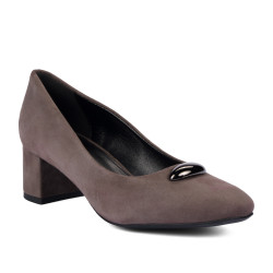 Scarpe da donna 1375 sabbia velluto
