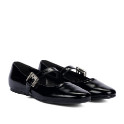 Ballerine donna 1319 vernice nera