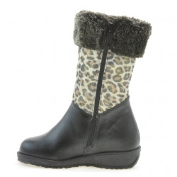 Stivali piccoli bambini 24c nero+tigris