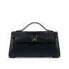 Borsa da donna a spalla 041g coccodrillo nero