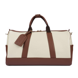 Borsa viaggio 305g beige+marrone