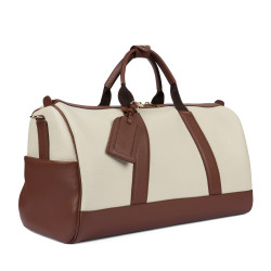 Borsa viaggio 305g beige+marrone