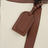 Borsa viaggio 305g beige+marrone