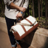 Borsa da viaggio 305g 01 beige+marrone lifestyle