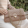 Borsa donna a tracolla 052g cappuccino lifestyle