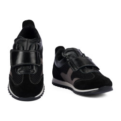Scarpe per bambini 2032 nero combinato