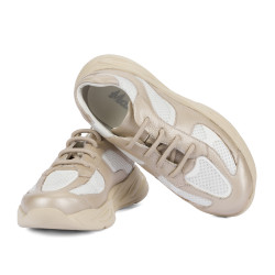 Scarpe per bambini 2034 beige combinato