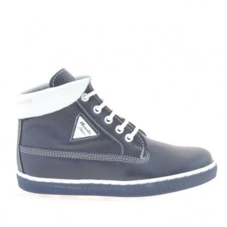 Stivaletti per bambini 3206 indaco+bianco