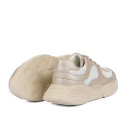 Scarpe per bambini 2034 beige combinato