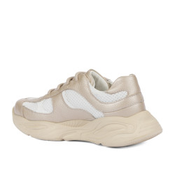 Scarpe per bambini 2034 beige combinato
