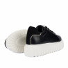 Scarpe sportive da donna 6105 nero combinato