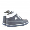 Stivaletti per bambini 3206 indaco+bianco