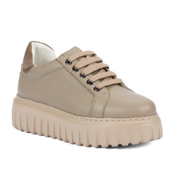 Scarpe sportive donna 6105 sabbia combinata