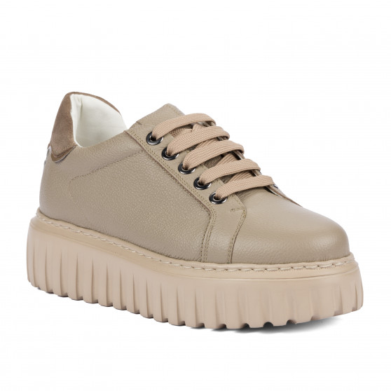 Scarpe sportive donna 6105 sabbia combinata
