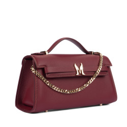 Borsa a tracolla da donna 041g bordeaux