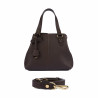 Borsa donna a tracolla 004-1g testa di moro