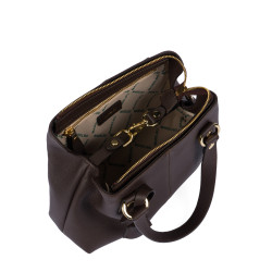 Borsa donna a tracolla 004-1g testa di moro