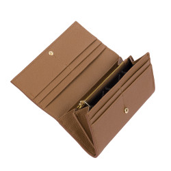 Portafoglio donna 207g marrone dorato