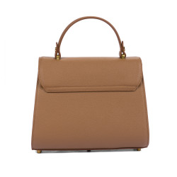Borsa da donna a tracolla 033g marrone dorato