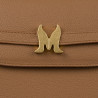 Borsa da donna a tracolla 033g marrone dorato