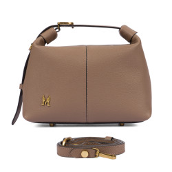 Borsa da donna a mano 037-1g capuccino