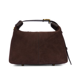 Borsa donna a mano 037-1g camoscio coffe beans