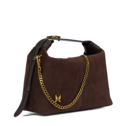 Borsa da donna a mano 037g camoscio coffee beans