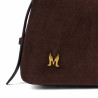 Borsa da donna a mano 037g camoscio coffee beans