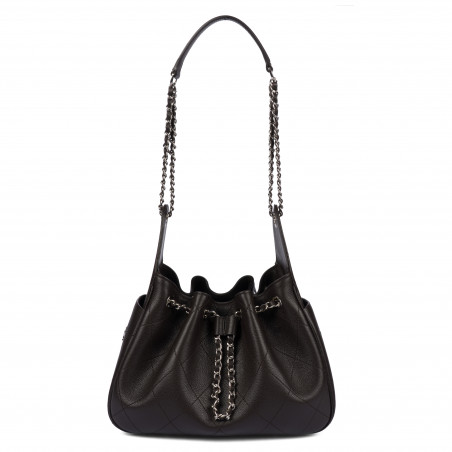 Borsa da donna a tracolla 062g 01 testa di moro
