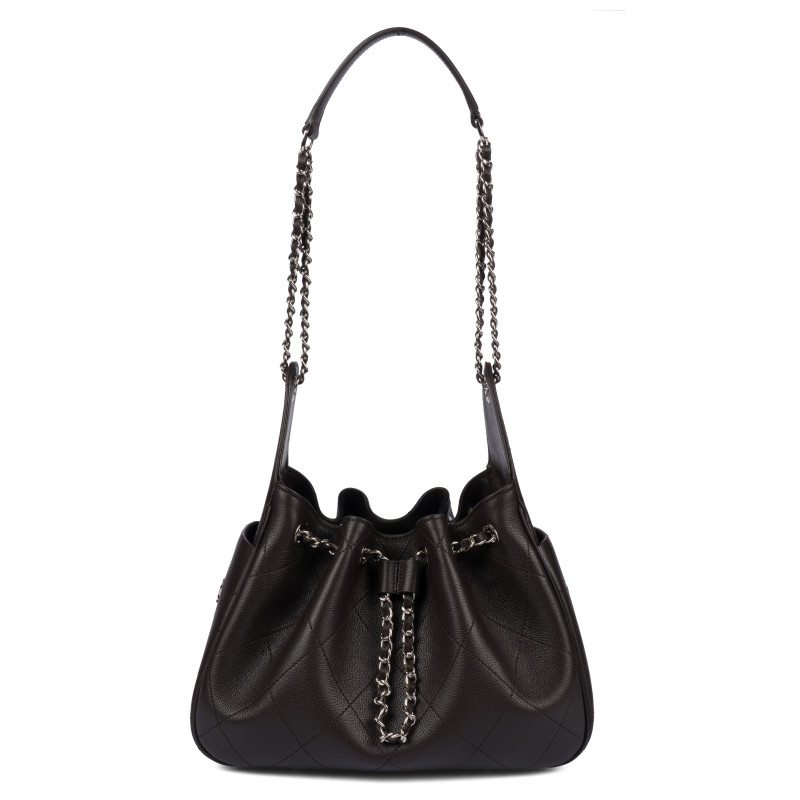 Borsa da donna a tracolla 062g 01 testa di moro
